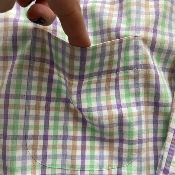 Peter Millar Men's 100% Cotton Long Sleeve Button Down Sport Shirt Size … - Picture 13 of 16